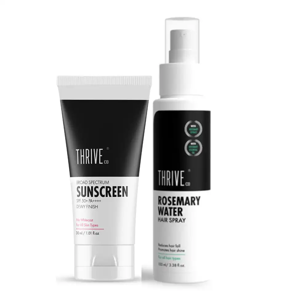 Broad Spectrum Sunscreen (30ml) + Rosemary Water (100ml)