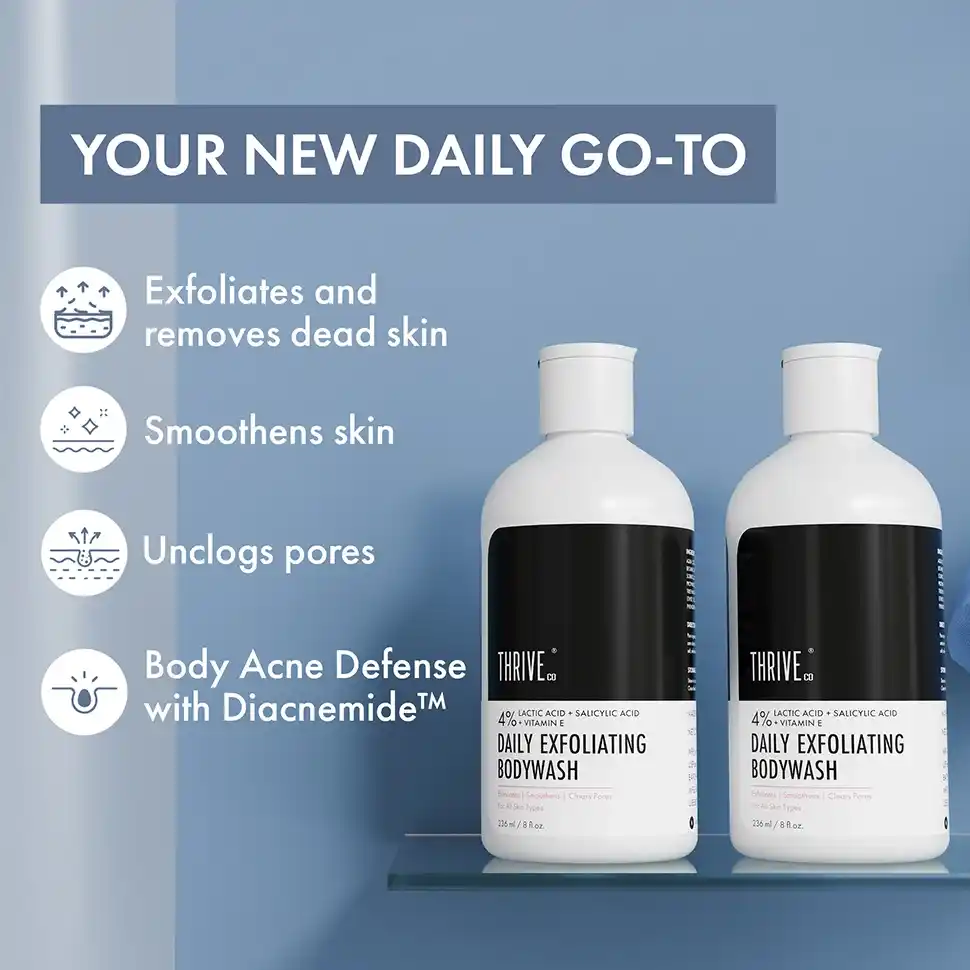 Daily Gentle Exfoliating Body Wash, 236ml - Image 3