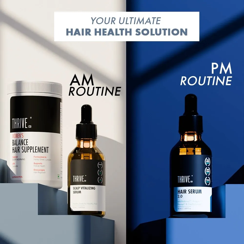 Hair Growth Serum, 50ml + Women's Hair Growth Supplement, 60N + Women's Balance Hair Supplement, 30N - Image 9