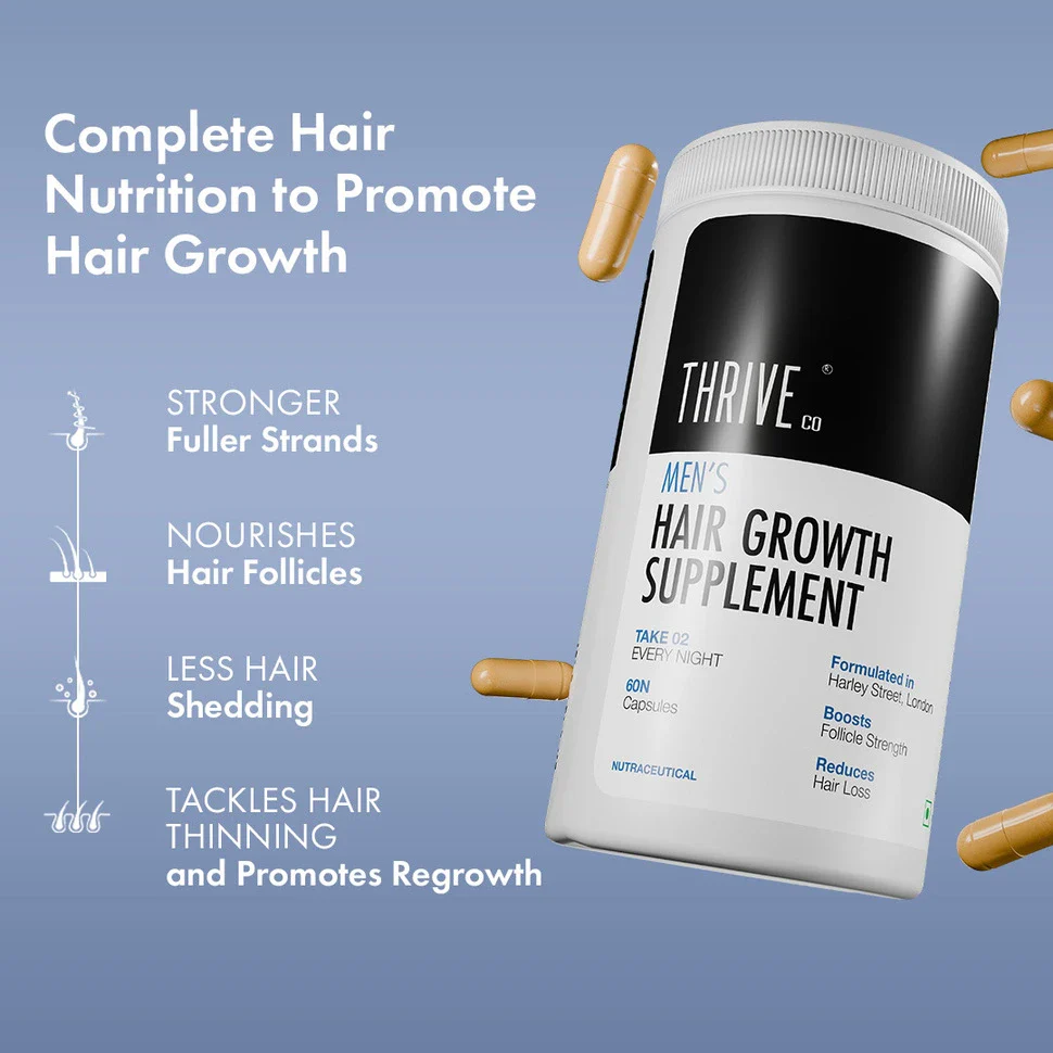 Men's Hair Growth Supplement, 60N Capsules - Image 6