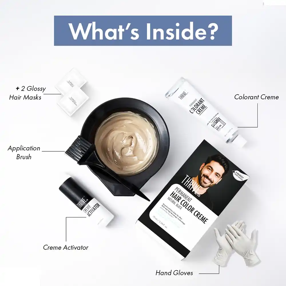 Permanent Hair Color Creme for Men, 70 ml - Image 9