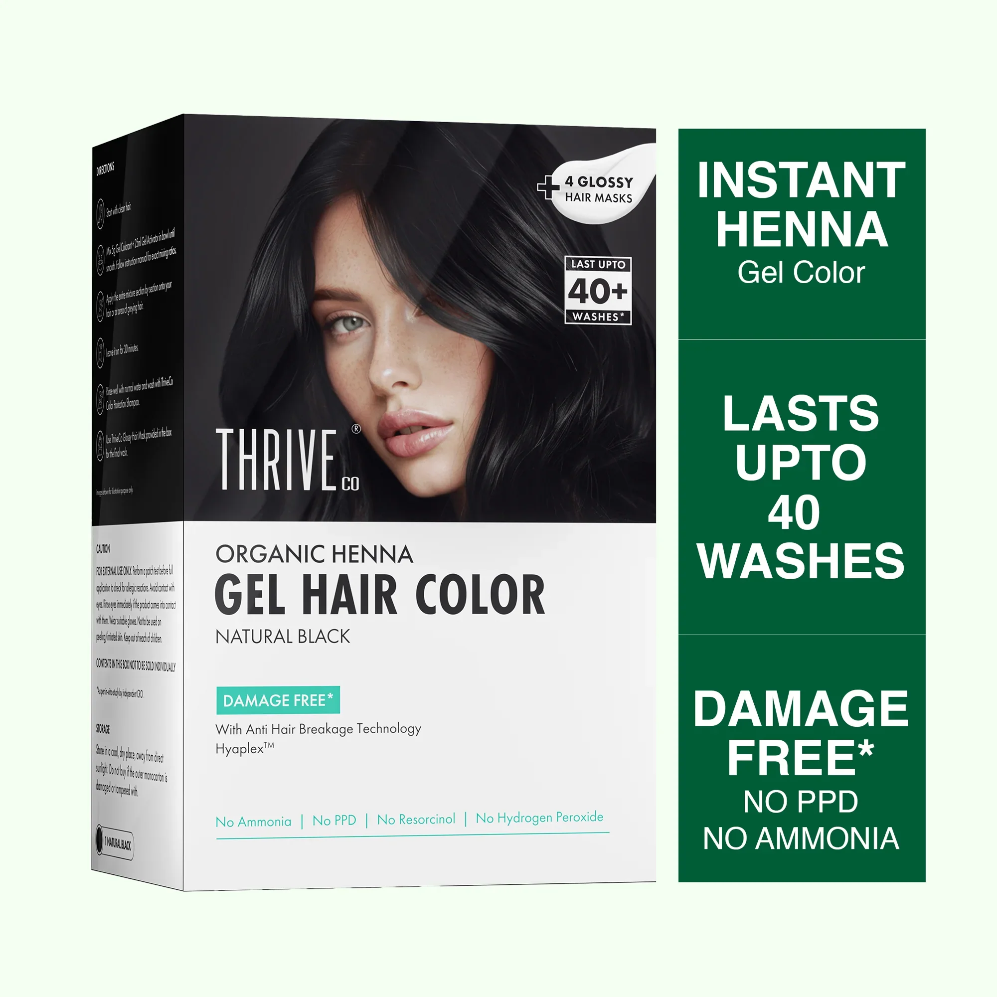 Organic Henna Gel Hair Color