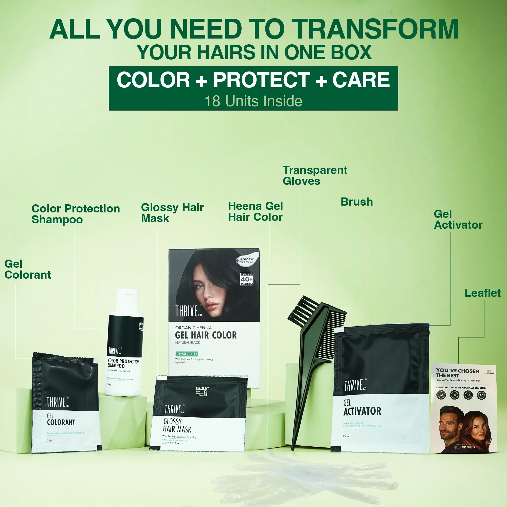 Organic Henna Gel Hair Color - Image 13