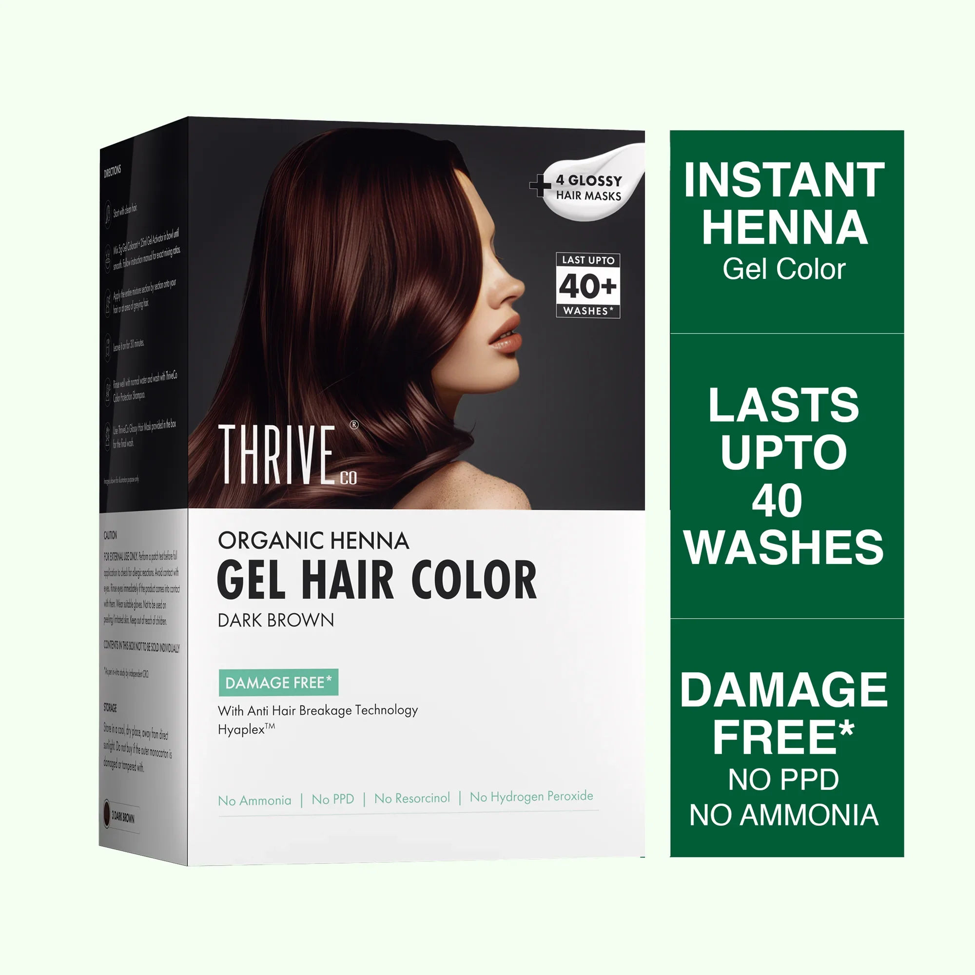 Organic Henna Gel Hair Color - Image 2