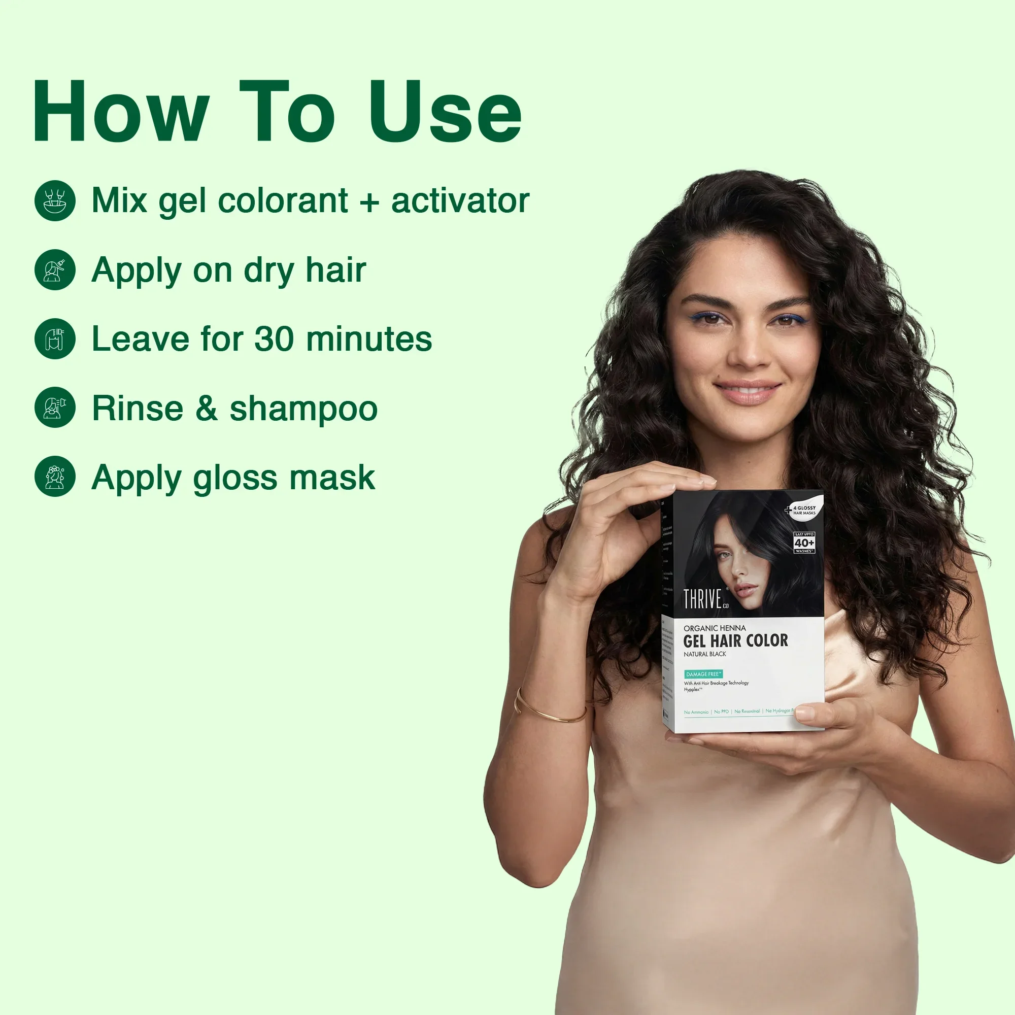 Organic Henna Gel Hair Color - Image 9