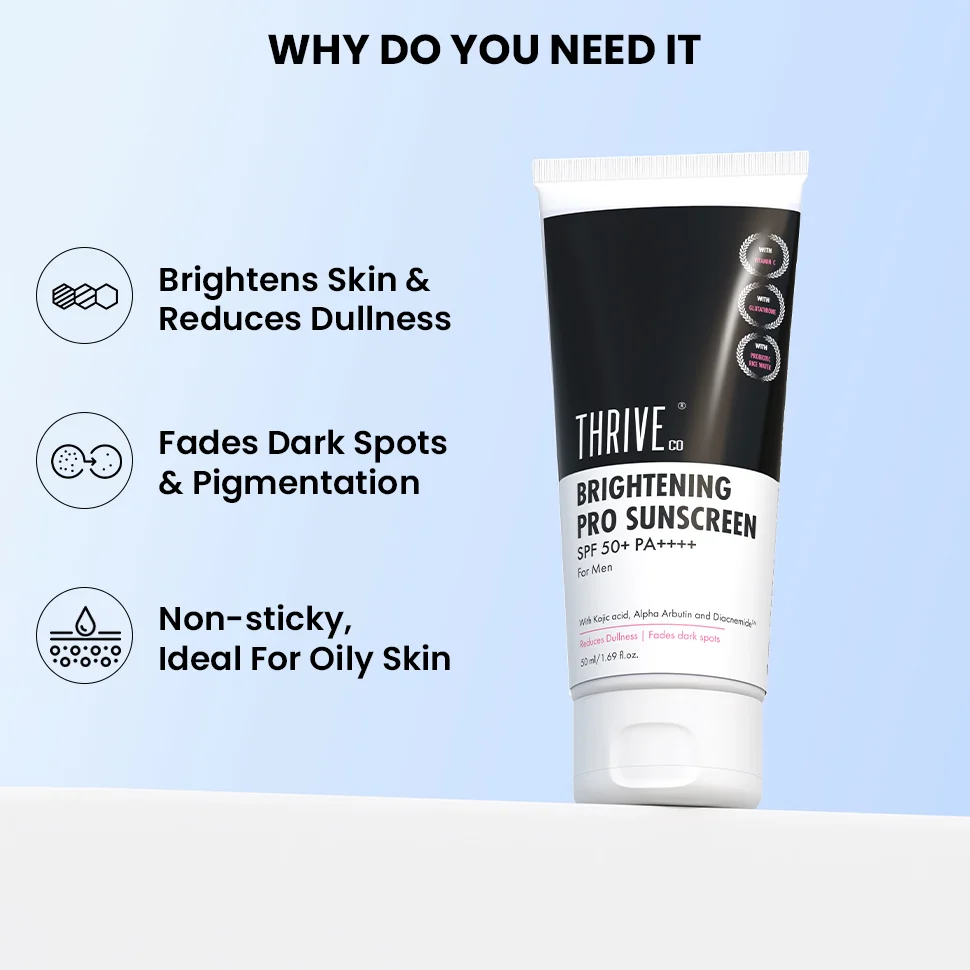 Sunscreen for Men SPF 50+ Brightening Pro PA++++ - Image 4