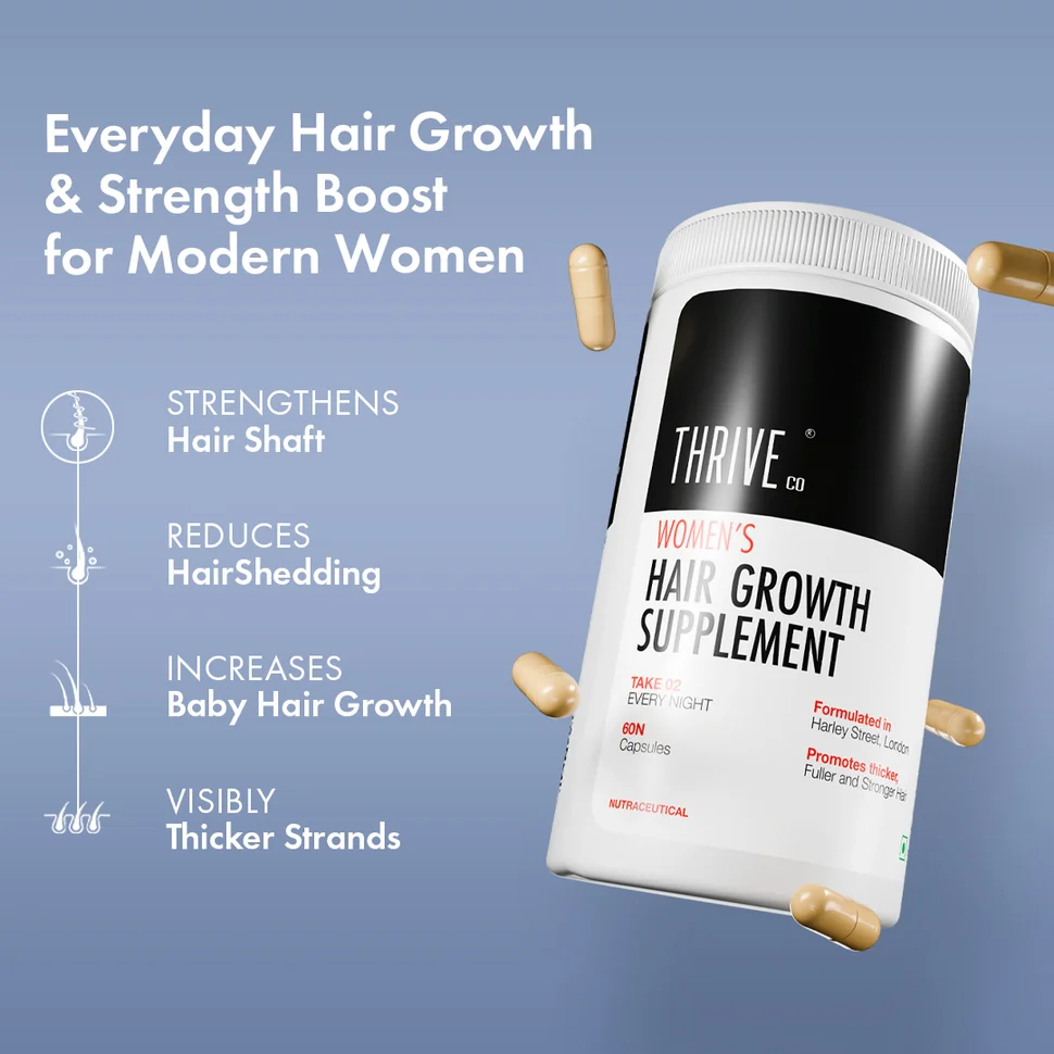 Women's Hair Growth Supplement, 60N Capsules - Image 4